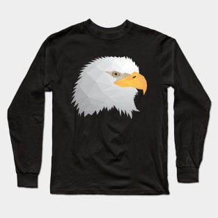 Eagle Low Poly Long Sleeve T-Shirt